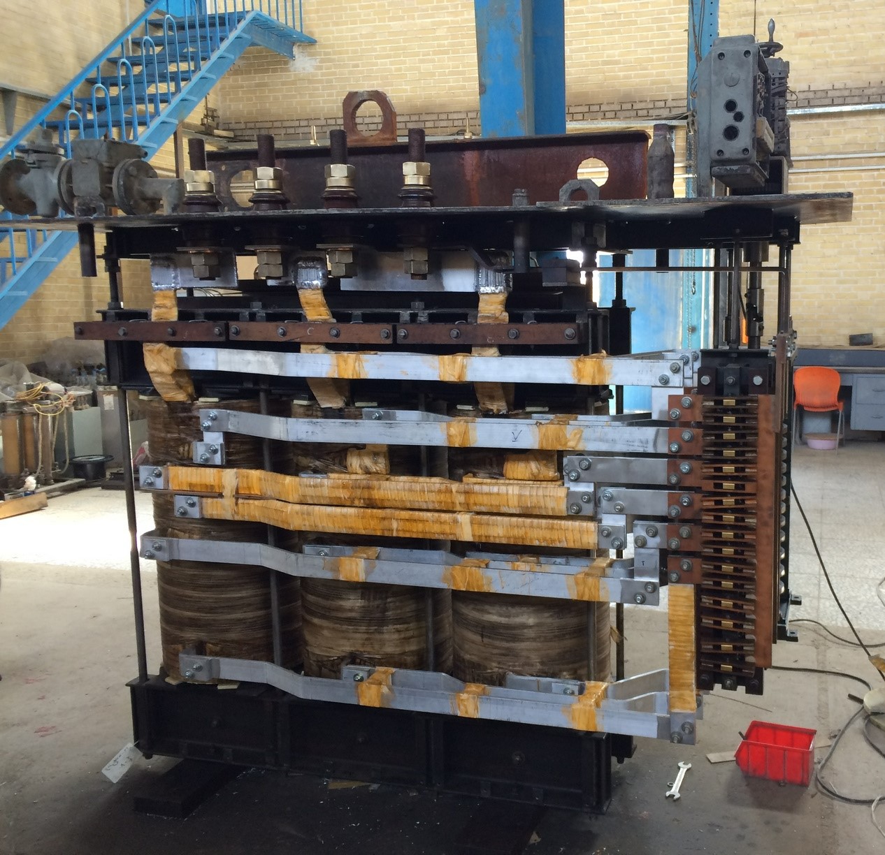 Induction furnace repair and overhaul 4 تصویر IMG 3460 Copy 1